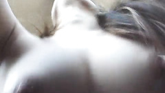 Man in coat pounds Asian teen from behind