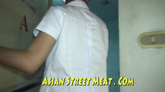 Dirty Singapore babe is getting her nice body slapped