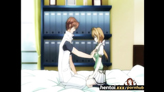 Cutie hentai adult cartoon heroine experiences her first romantic tender fuck