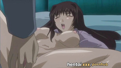 Cute Japanese cartoon heroine gets undressed and passionately fucked