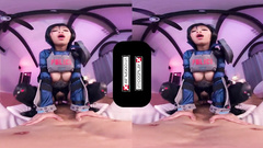 Cosplaying as a sex robot and getting fucked in 3D