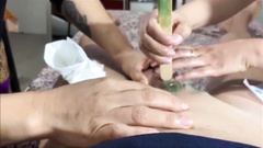 Fuck session with an Asian masseuse who is a slut