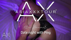 Asian slut showing off her goodies in a teaser vid