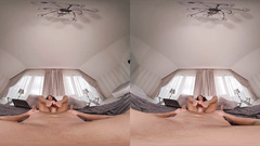 Tiny Asian GF drilled in a hardcore VR porn movie